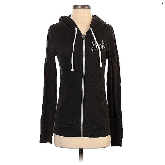 VS Pink Hoodie Victoria's Secret Pink
Size S Zip Up Hoodie - Picture 3 of 14